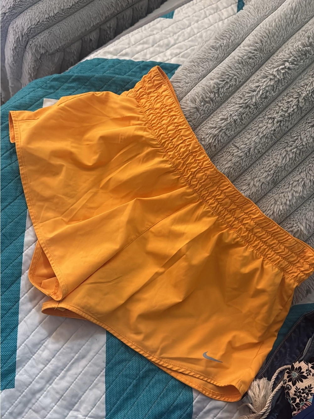 Nike Bright Orange Athletic Shorts